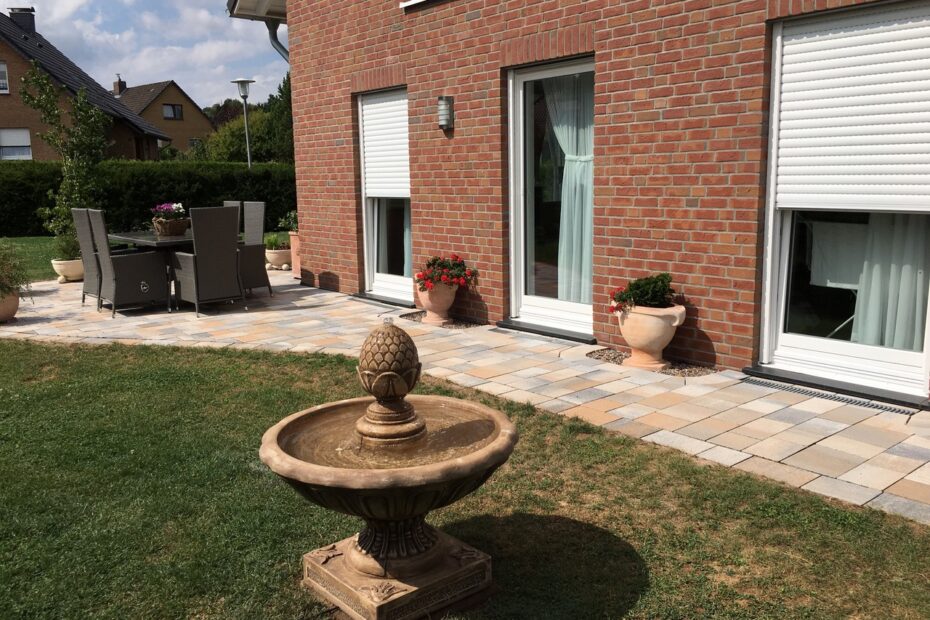 klassischer Gartenbrunnen - kundenfoto