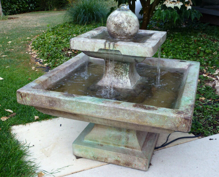 Gartenbrunnen Hampshire I Kundenfoto